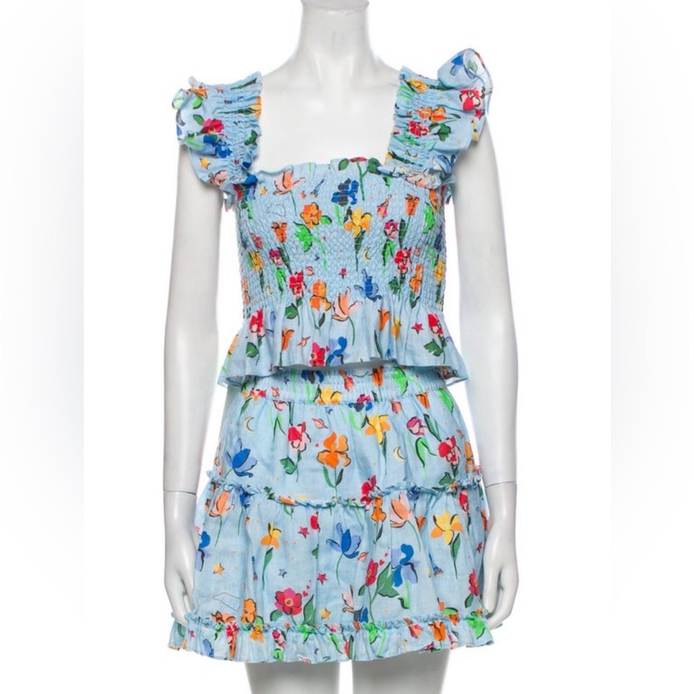 Hill House Paz Skirt/Top Set | Elastic Fitting | Skirt Size: M | Shirt Size: XS